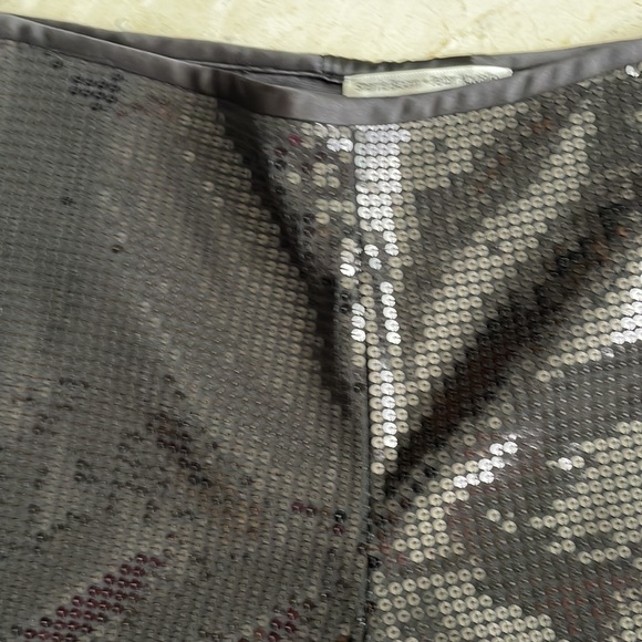 CHETTA B BLACK SEQUIN SLACKS - Picture 2 of 8